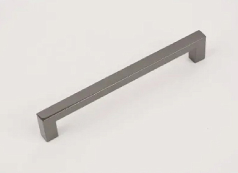 Ручка-скоба мебельная Edson 1017 BRUSHED BLACK NICKEL 128 MM купить в СОМ