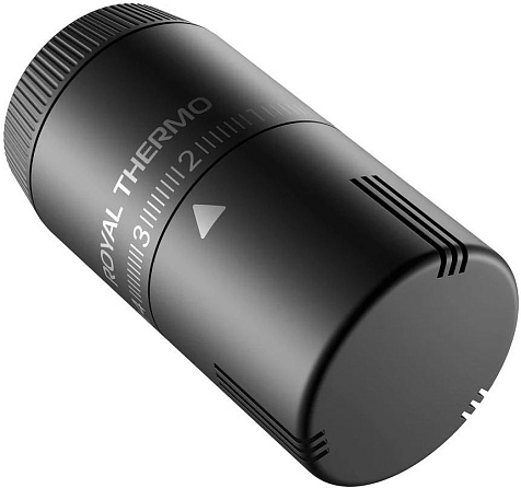 Термоголовка жидкостная М30 х1.5 RoyalThermo Design черный купить в СОМ