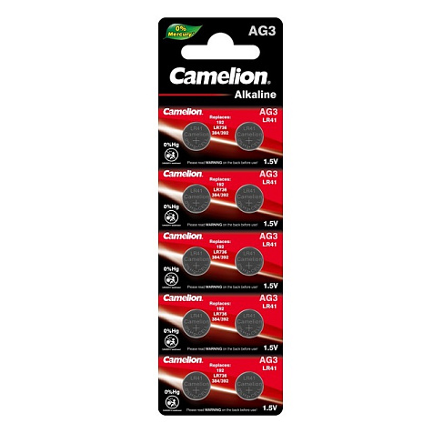 Элемент питания Camelion, G03 (LR41) купить в СОМ
