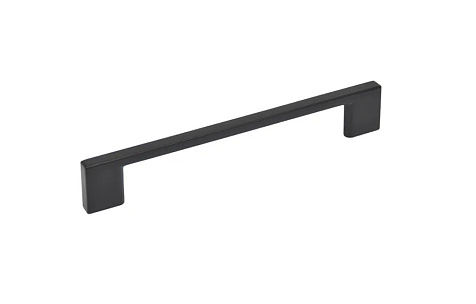 Ручка-скоба мебельная Edson 1017 BLACK MATT 128 MM купить в СОМ