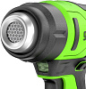Фен строительный Greenworks G24HG, 24В, Li-ion, АКБ 1х4.0А/ч, 3 насадки купить в СОМ