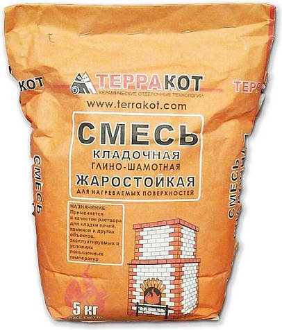 Смесь кладочная Терракот, 5кг купить в СОМ