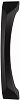 Ручка-скоба мебельная 1341 BRUSHED BLACK MATT 96 MM купить в СОМ