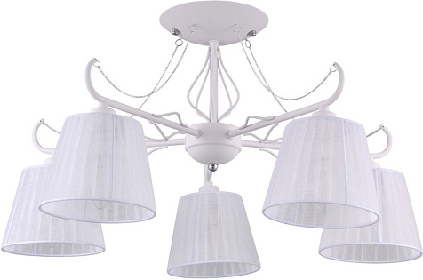 Светильник потолочный ILLUMICO IL9482-5CSQ-25WT ELITE 40W, 	E14, до 30 кв.м. купить в СОМ