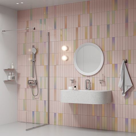 Смеситель для ванны Iddis Twist TWISBBTi02WA, латунь, хром купить в СОМ