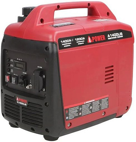 Генератор бензиновый инверторный A-iPower A1400LIS, 1400Вт купить в СОМ