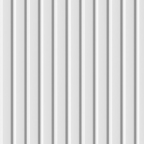 Панель МДФ Реечная  Beats Standart Белый 2700x119x16мм купить в СОМ