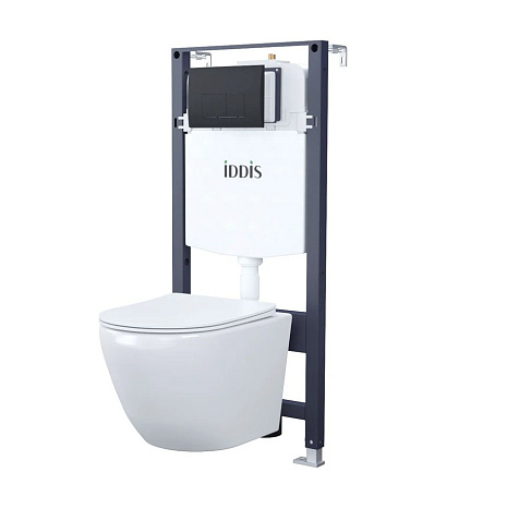 Инсталляция Iddis BASB020i73, 3 в1, унитаз, кнопка купить в СОМ