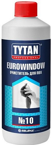 Очиститель EUROWINDOW Tytan Professional для ПВХ, 950мл купить в СОМ