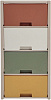 Комод 4 секции Колорит 47.5×30×94см микс купить в СОМ