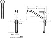 Смеситель для мойки Bravat Fit F7135188CP-RUS купить в СОМ