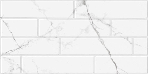 Декор Beryoza Ceramica Luzon  Белый, 300х600х9 мм, 6 шт. = 1.08 кв. м купить в СОМ