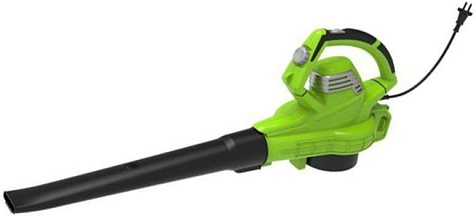 Воздуходувка-пылесос садовый электрический Greenworks BL3000, 220В, 3000Вт купить в СОМ