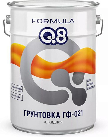 Грунтовка ГФ-021 Formula Q8, серая, 5.5 кг купить в СОМ