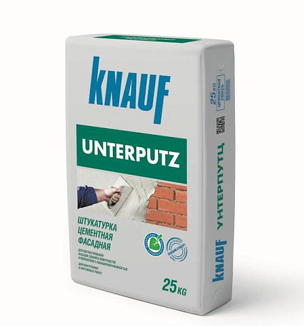 Штукатурка цементная Knauf Unterputz, 25 кг купить в СОМ