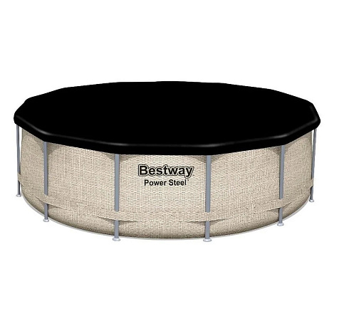 Бассейн каркасный Bestway 561FY 396х107см+фильтр-насос+лестница+тент купить в СОМ
