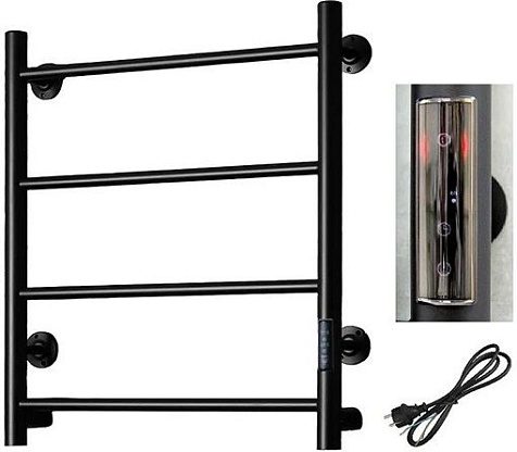 Полотенцесушитель электрический Тругор Аспект Пэк сп 1 60 х50, черный, сенсор купить в СОМ