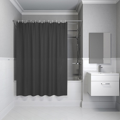 Штора для ванной Iddis P34PV11i11, 180  х180 см купить в СОМ