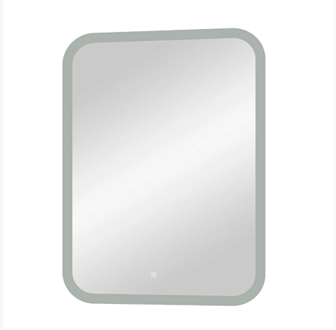 Зеркало Led Glamour, 500х700 мм, с сенсором купить в СОМ