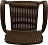 Стул садовый Rattan 506x580x833см горький шоколад ING6182ГШК купить в СОМ