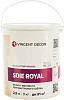 Покрытие декоративное Vincent Decor Soie Royal, эффект матового перламутрового шелка, 2.5 л купить в СОМ