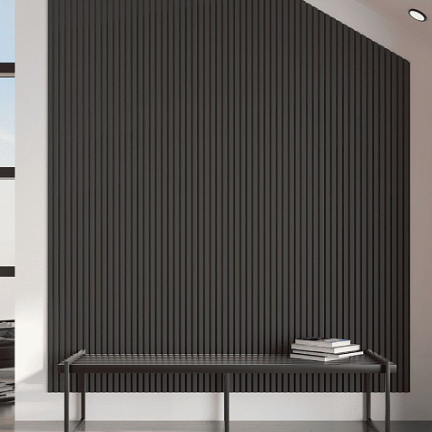 Панель МДФ Акустическая Trend De Luxe  Black Lead 2780х600х21мм купить в СОМ