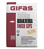 Шпатлевка гипсовая GIFAS Finish Gips, 20 кг купить в СОМ