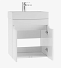 Тумба-умывальник подвесная Айсбер Мечта 50, белый, с раковиной Енисей/Форест/Тони 50 купить в СОМ