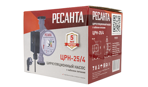 Насос для отопительных систем Ресанта ЦРН-25/4 купить в СОМ
