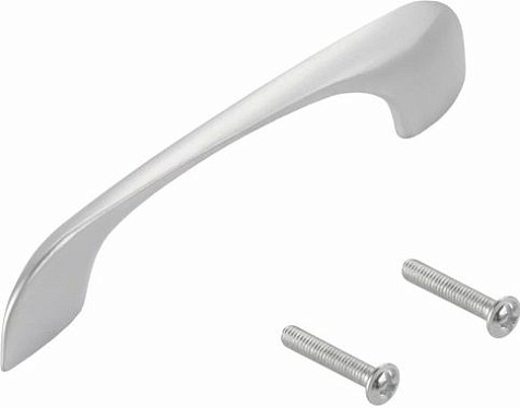 Ручка мебельная 1105 SATIN CHROME 96 MM купить в СОМ