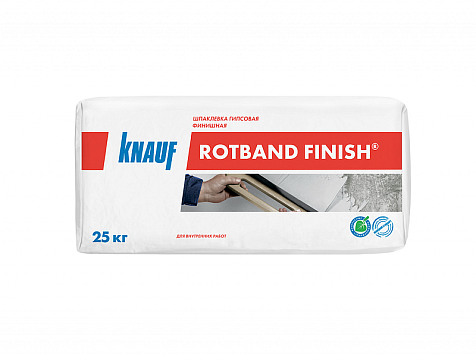 Шпаклевка гипсовая KNAUF ROTBAND FINISH, 25 кг купить в СОМ