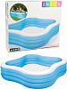 Бассейн надувной Intex 57495 229х229х56см Beach Wave Swim купить в СОМ