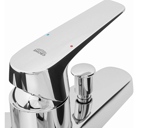 Смеситель для ванны Grohe BauFlow 2360100, латунь, короткий излив купить в СОМ