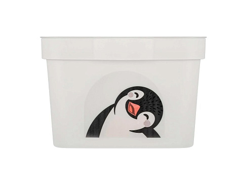 Ящик для хранения Keeplex Happy Penguin 7,5л купить в СОМ