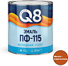 Эмаль ПФ-115 Formula Q8, желто-коричневая, 1.8 кг купить в СОМ