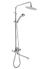 Система душевая G-lauf EZA16-B090, смеситель, тропический душ купить в СОМ