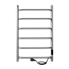 Полотенцесушитель электрический Indigo Roof Lux (electro) 800 х500 мм, таймер, графит металл, универсальный купить в СОМ