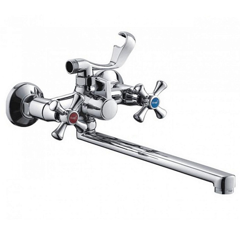 Смеситель для ванны Frap F22732-В, силумин, хром купить в СОМ