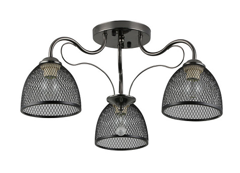 Светильник Linvel LV9315/3 Торонто, черный Е27 40 ВТ купить в СОМ