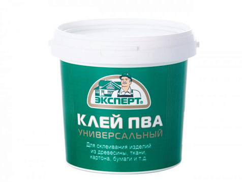 Клей ПВА Эксперт универсальный, 0.9 кг купить в СОМ