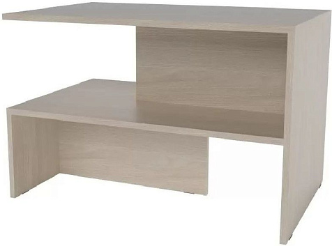 Стол журнальный Зигзаг, Дуб грей, 800х500х504 мм купить в СОМ