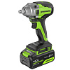 Гайковерт ударный Greenworks GD24IW400, 24В, Li-ion, АКБ 1х4.0А/ч, 400Нм, бесщеточный купить в СОМ