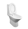 Унитаз-компакт Azario Fretta New AZ-1223, безободковый, сиденье микролифт купить в СОМ