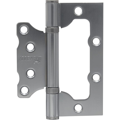Петля Adden Bau, 100х75х2,5  BUT MATTE SATIN CHROME купить в СОМ