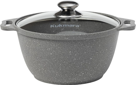 Кастрюля алюминиевая 3л АП ст.кр. кмс32а Кукмор купить в СОМ
