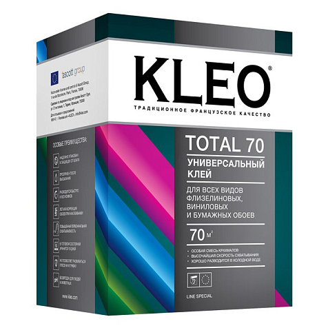 Клей универсальный KLEO, тотал, до 70 м2. 500 гр купить в СОМ