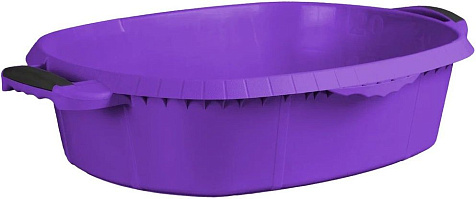 Таз 21л хозяйственный DECOR фиолетовый 633-2021 купить в СОМ