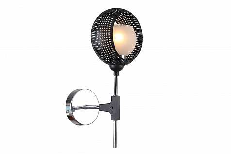 Бра Linvel LB9322/1 Мобил хром/черный E14 40Вт купить в СОМ