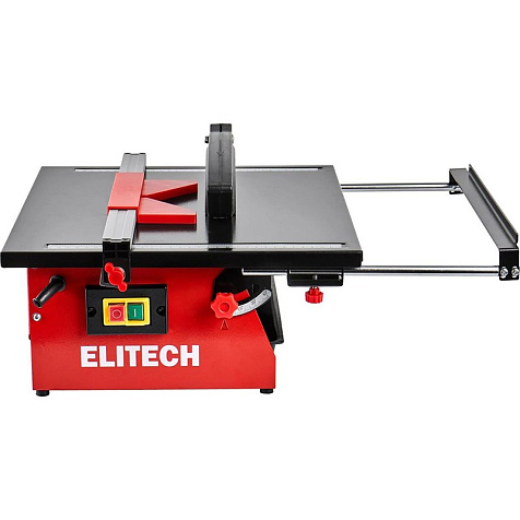 Плиткорез электрический Elitech ПЭ0618, 600Вт, диск180х22.2мм, стол 500х390мм купить в СОМ