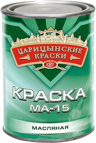 Краска масляная МА-15 Царицынские краски, голубая, 0.8 кг купить в СОМ